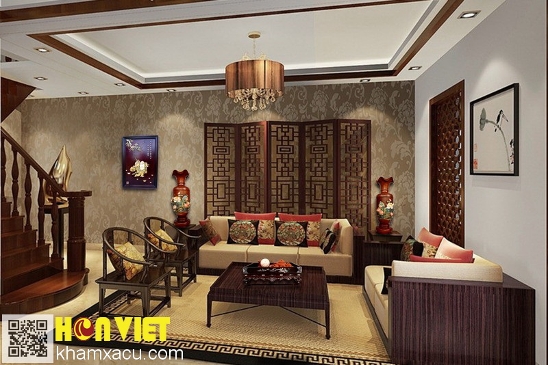 Trang trí nội thất & Đồ gỗ khảm xà cừ Hồn Việt